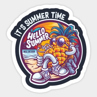 Hello summer Sticker